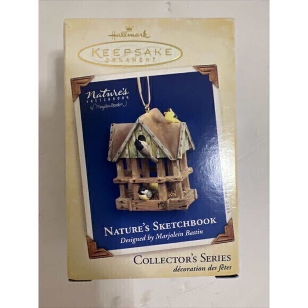 Hallmark Keepsakeโ Ornament Nature's Sketchbook Collector's 3rd Series-NIB
